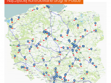 Najczęściej kontrolowane drogi w Polsce – sprawdź nim wyruszysz